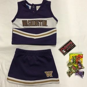 Little girls cheer outfit